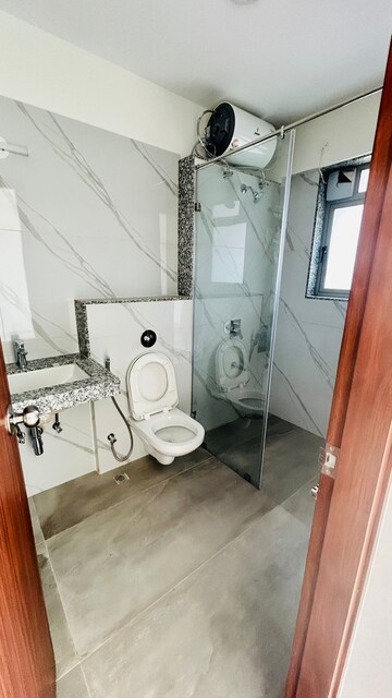 Bathroom in 2 BHK Apartment at Amanora Adreno Towers, Hadapsar – for Rent
