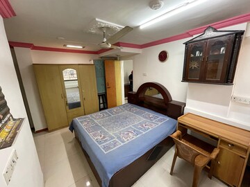 Master Bedroom in 2 BHK Apartment at Aakanksha Garden, Manpada – for Rent