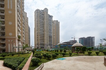 3 BHK Apartment – Exterior View View at Purvanchal Royal City II, Chi V Greater Noida - for Sale