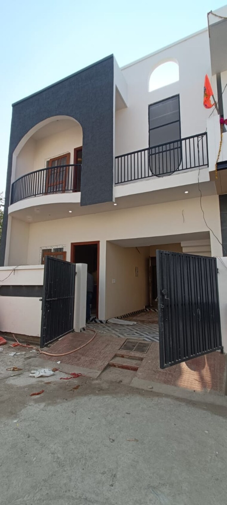 Exterior View, arsha-madhav-greens 3 Bedroom 1609 Sq.Ft. Independent House In Gomti Nagar Lucknow 8386665