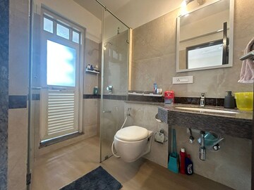 Bathroom in 2 BHK Apartment at Rajesh Raj Infinia, Malad West – for Rent