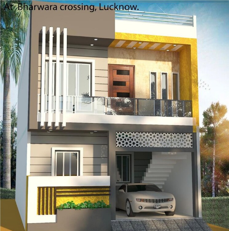 Exterior View, arsha-madhav-greens 3 Bedroom 1003 Sq.Ft. Independent House In Gomti Nagar Lucknow 8386755