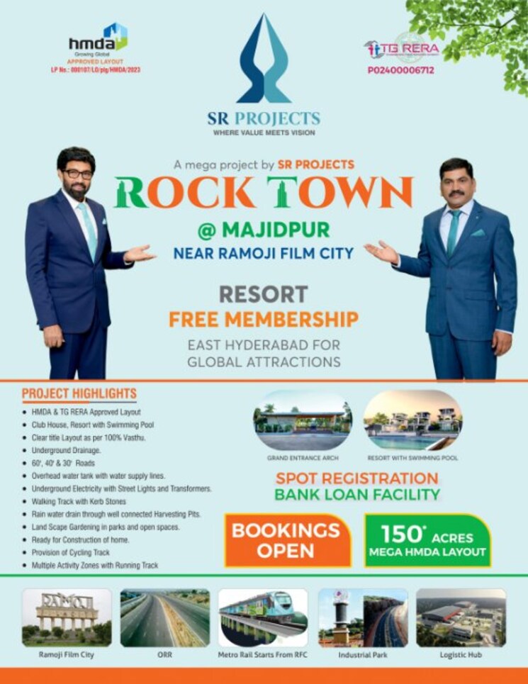 Exterior View, jb-serene-villas  150 Sq.Yd. Plot In Ibrahimpatnam Hyderabad 8386714