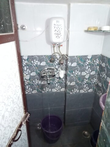 Bathroom in 1 BHK Apartment at Nandanvan CHS Virar East, Virar East – for Rent
