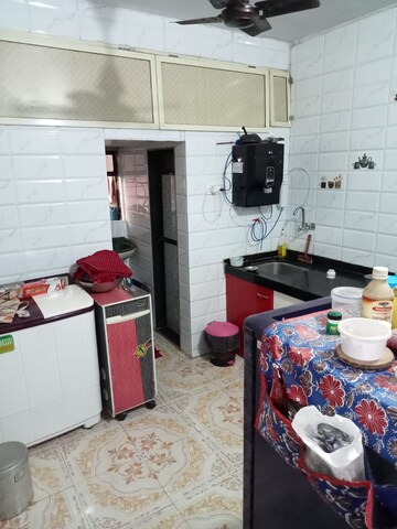 Kitchen in 1 BHK Apartment at Nandanvan CHS Virar East, Virar East – for Rent
