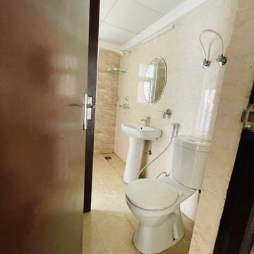 Bathroom in 3.5 BHK Apartment at Amrapali Terrace Homes, Tech Zone 4 Greater Noida – for Rent
