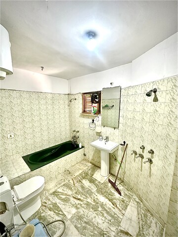 Attached Bathroom in 3 BHK Apartment at Pitampura – for Sale