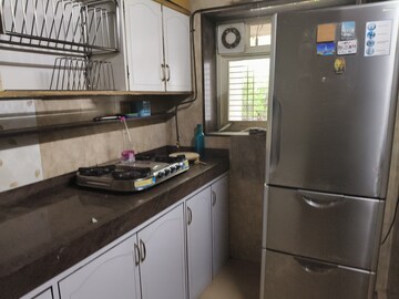 Kitchen in 2 BHK Apartment at Vaibhav Apartment Prabhadevi, Prabhadevi – for Rent