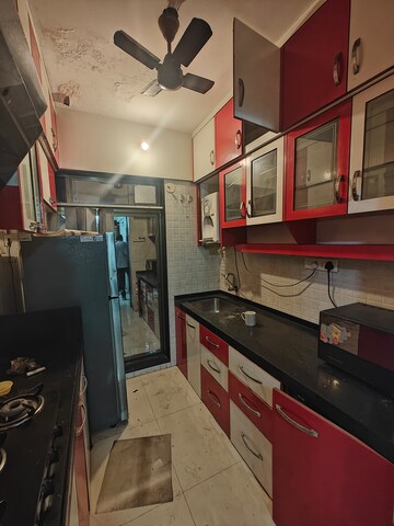 Kitchen in 2 BHK Apartment at Padmapriya Shiv Bhakti, Nerul – for Rent