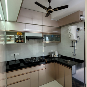 Kitchen in 2 BHK Apartment at Sector 23 Ghansoli – for Sale