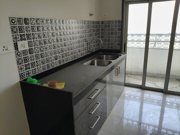 Kitchen in 2 BHK Apartment at Runwal Nirvana, Parel – for Rent
