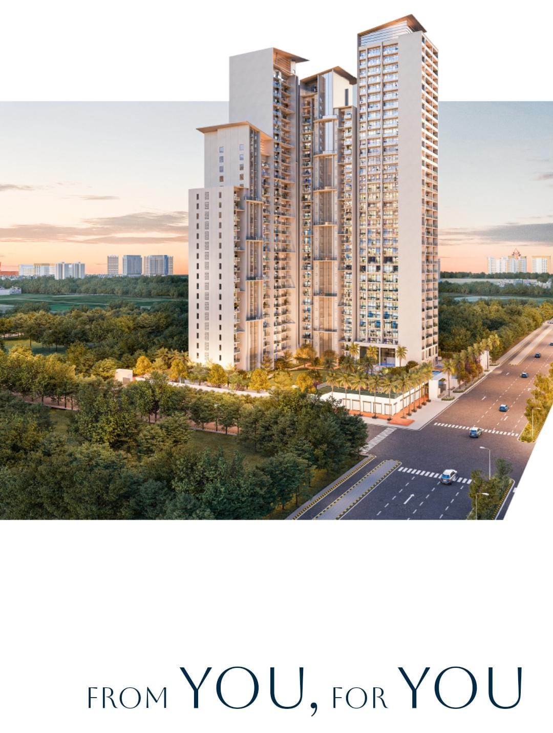 3.5 BHK + Pooja Room 2048 Sq.Ft. Apartment in T And T The Blue