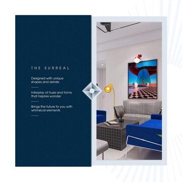 Master Bedroom in 3.5 BHK Apartment at T And T The Blue, Siddharth Vihar – for Sale