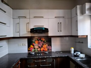 Kitchen in 3 BHK Apartment at Aditya Palm Court, Vip Road – for Rent
