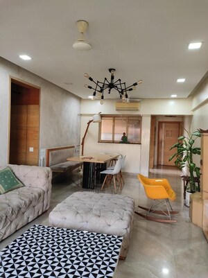 Living Room in 2 BHK Apartment at Maker Kundan Gardens, Juhu – for Sale