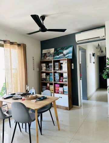 Living Room in 3 BHK Apartment at Hiranandani Tribeca, Ghodbunder Road – for Rent