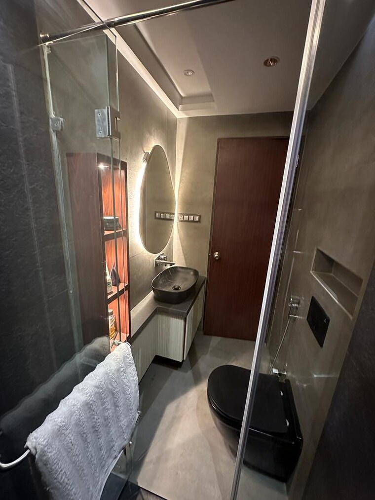 Bathroom, crystal-avenue-andheri-west 3 Bedroom 1500 Sq.Ft. Apartment In Andheri West Mumbai 8387282