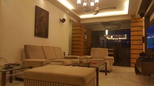 Living Room in 3 BHK Apartment at Crystal Avenue Andheri West, Andheri West – for Sale