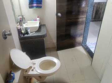 Bathroom in 3 BHK Apartment at Space Ashley Tower, Mira Road – for Rent