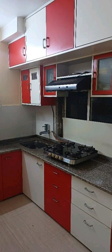 Kitchen in 2 BHK Apartment at Siddhi Highland Park Phase 2, Kapur Bawdi – for Rent