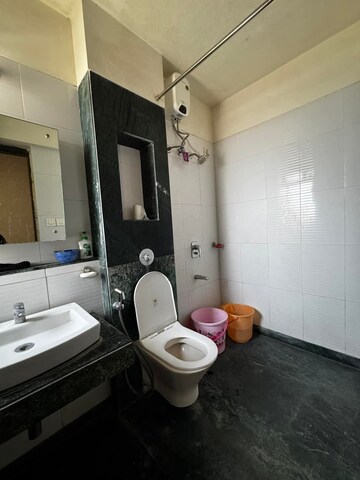 Bathroom in 2.5 BHK Apartment at Lodha Splendora, Ghodbunder Road – for Rent