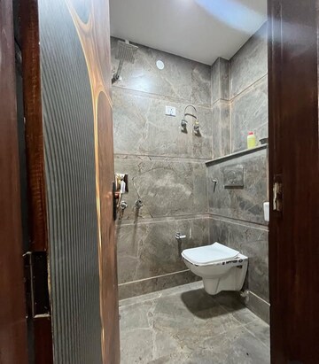 Bathroom in 3 BHK Builder Floor at Paschim Vihar – for Rent