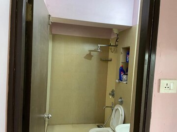 Bathroom in 2 BHK Apartment at Lodha Splendora, Ghodbunder Road – for Rent