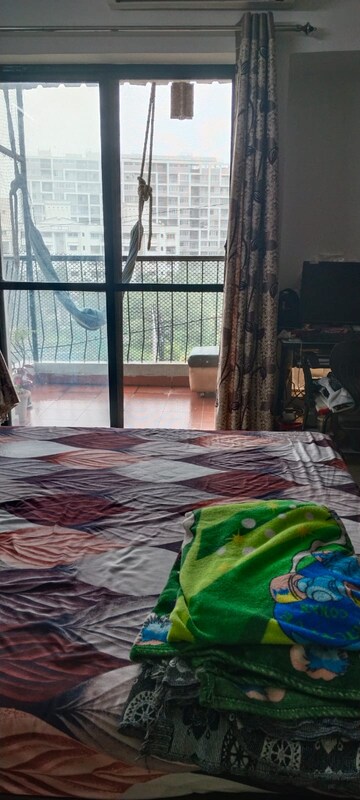 Bedroom in 2 BHK Apartment at Bramha Majestic, Kondhwa – for Rent