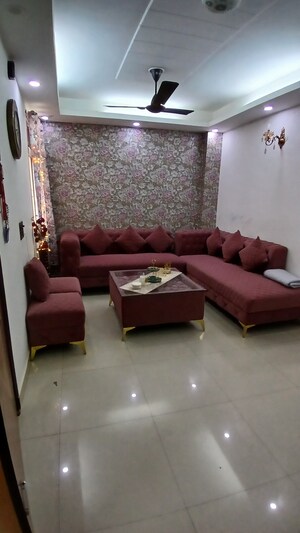 Living Room in 3 BHK Apartment at Batla House – for Sale