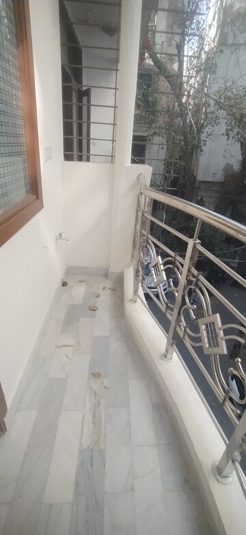 Balcony in 1 BHK Builder Floor at Khirki Extension – for Sale