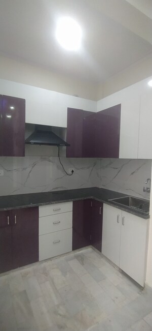 Kitchen in 1 BHK Builder Floor at Khirki Extension – for Sale