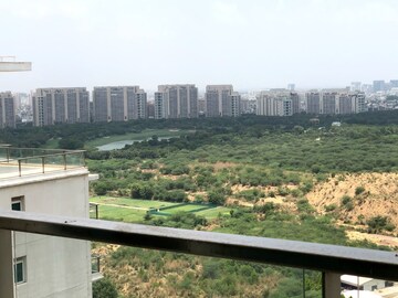Balcony in 4 BHK Apartment at DLF The Crest, Sector 54 – for Rent