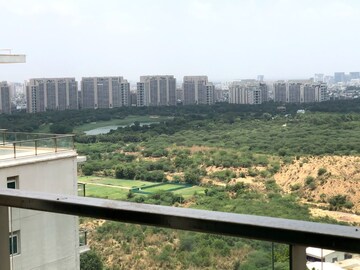 Balcony in 4 BHK Apartment at DLF The Crest, Sector 54 – for Rent