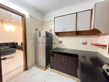 Kitchen in 2 BHK Builder Floor at Freedom Fighters Vihar – for Rent