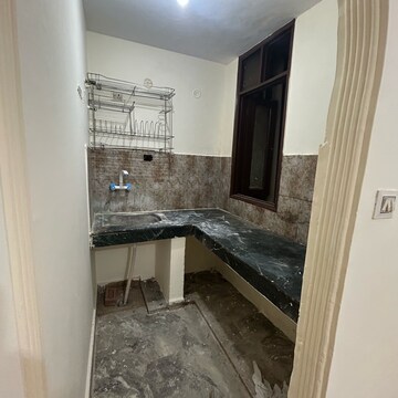 Kitchen in 3 BHK Builder Floor at Jamia Nagar – for Rent