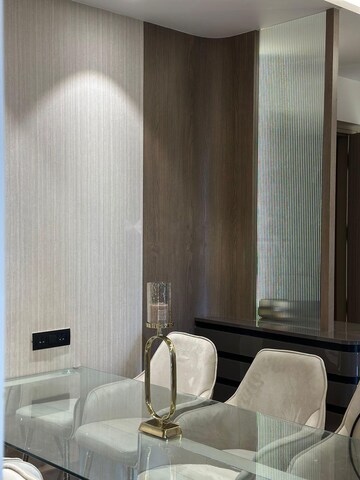 Bathroom in 3 BHK Apartment at Rustomjee Summit, Borivali East – for Rent