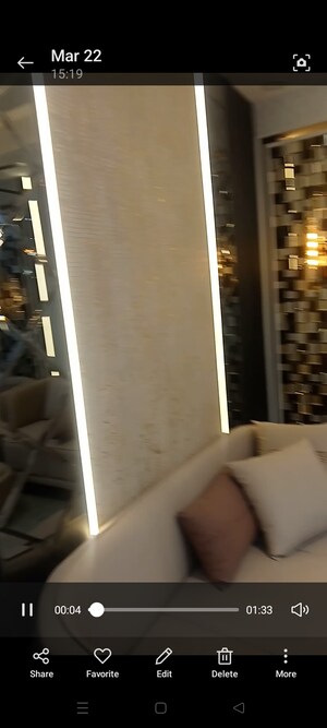 Balcony in 3 BHK Builder Floor at Chanakya Place – for Sale