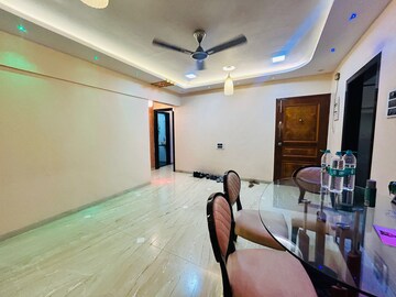 Living Room in 3 BHK Apartment at Seawoods – for Rent