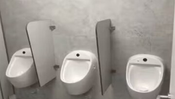 Bathroom in  Office Space at Dynasty Business Park, Andheri East – for Rent