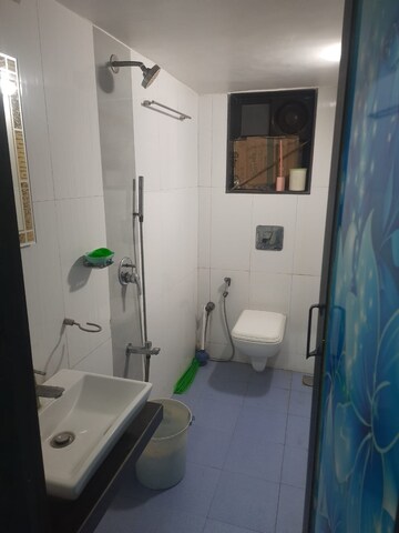 Bathroom in 2 BHK Apartment at JP Unity Tower, Lower Parel – for Rent