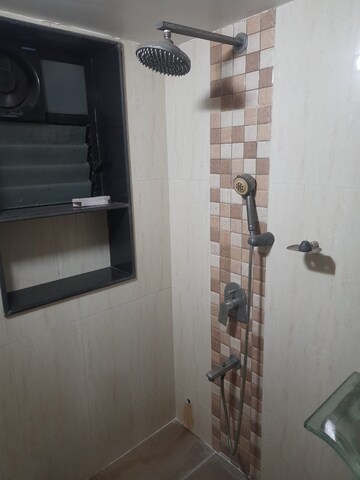 Bathroom in 2 BHK Apartment at JP Unity Tower, Lower Parel – for Rent