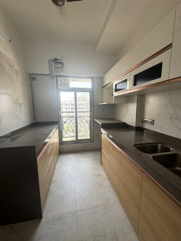 Kitchen in 1 BHK Apartment at Subhash CHS, Chembur – for Rent
