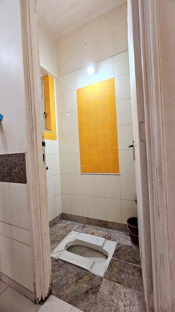 Bathroom in 1 BHK Apartment at Kalpataru Sidhachal Phase IV, Kapur Bawdi – for Rent