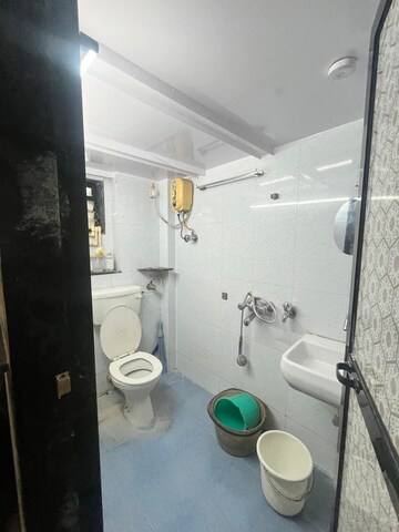 Bathroom in 1 BHK Apartment at Mhada Building Parel, Parel – for Rent