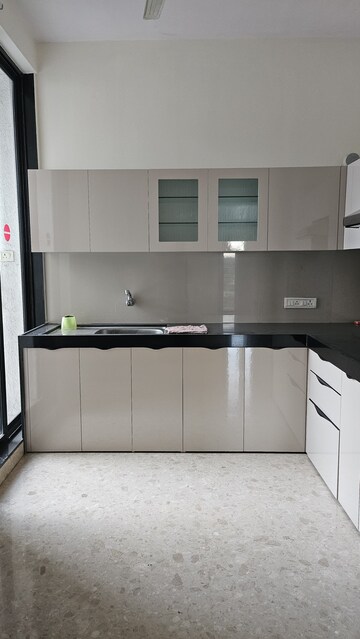 Kitchen in 3 BHK Apartment at Cbd Belapur Sector 15 – for Rent