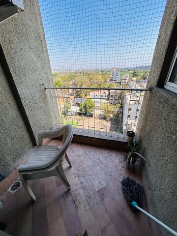 Balcony in Studio Apartment at Amanora Metro Tower, Hadapsar – for Rent