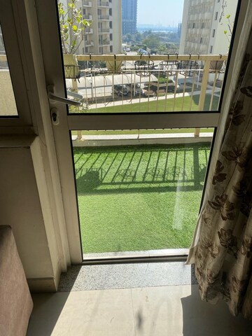 Balcony in 3 BHK Apartment at M3M Woodshire, Sector 107 – for Rent