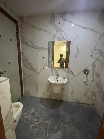 Attached Bathroom in 4 BHK Builder Floor at Freedom Fighters Enclave – for Rent