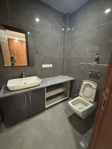 Attached Bathroom in 4 BHK Builder Floor at Freedom Fighters Enclave – for Rent