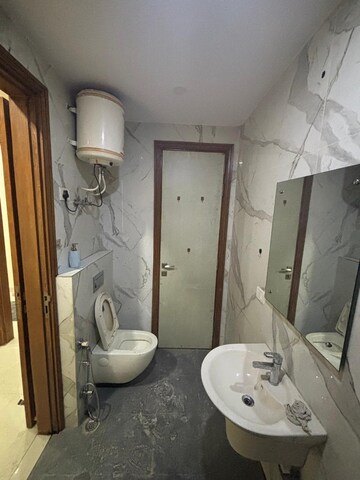 Attached Bathroom in 4 BHK Builder Floor at Freedom Fighters Enclave – for Rent